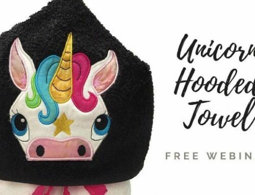 Unicorn Hooded Towel Project – Free Webinar